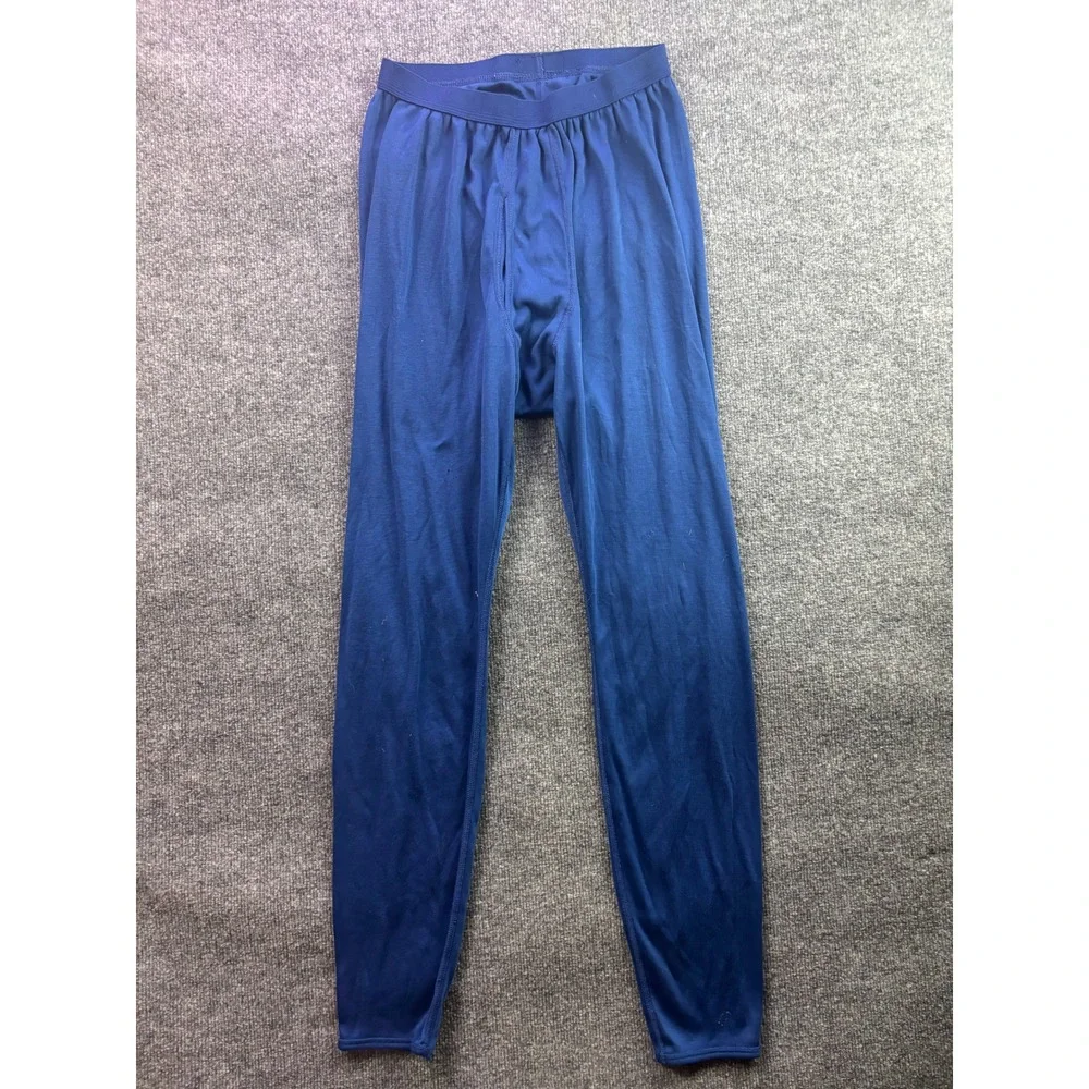 Patagonia Capilene Base Layer Pants Mens XL Blue Thermal Long Underwear USA Made